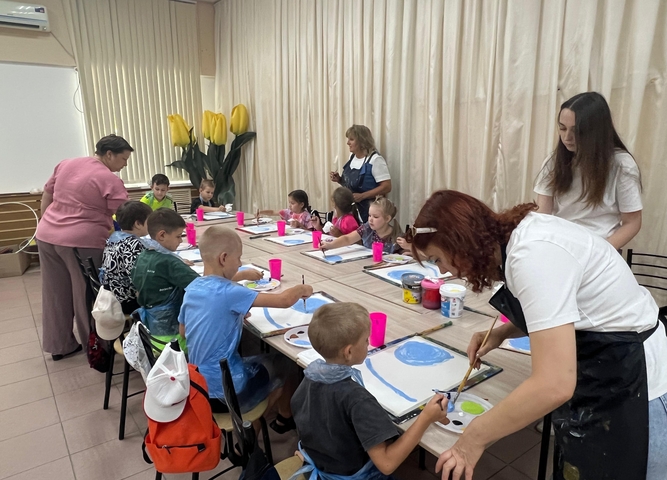 День творчества в кружке "Культурные каникулы"