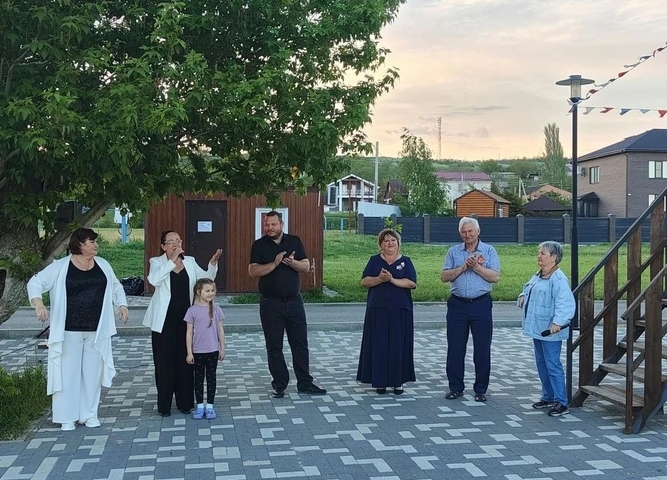 Концерт на набережной в хуторе Пухляковский
