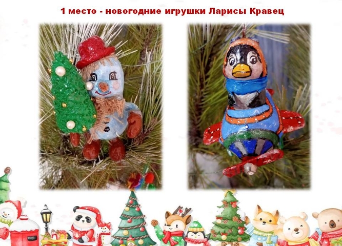 Подведение итогов новогоднего конкурса ёлочных игрушек